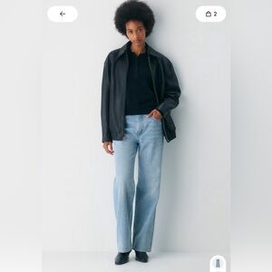 Aritzia Denim Forum Farrah High Rise Tall Size 26 Like New 7 Yrs Bleu Taboo